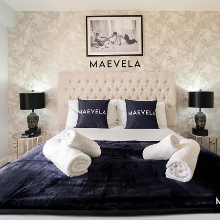 Maevela Apartments - Luxury Top Floor Penthouse - With Parking - 2 Bedroom New Build Apartment ✪ City Centre, Digbeth ✓ With Huge Patio Sliding Doors - City View - Rooftop Terrace - Ps4 & Smart Tv'S Birmingham Esterno foto