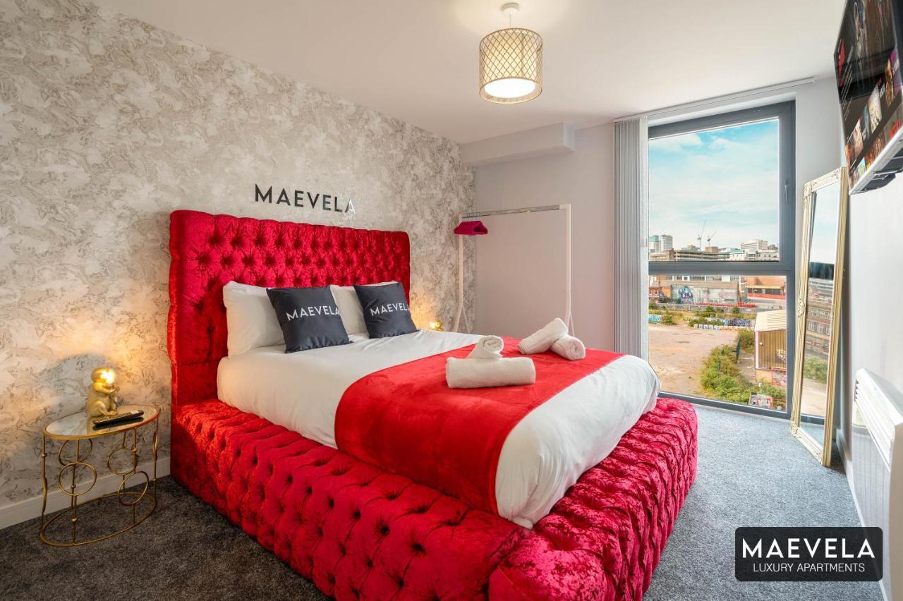 Maevela Apartments - Luxury Top Floor Penthouse - With Parking - 2 Bedroom New Build Apartment ✪ City Centre, Digbeth ✓ With Huge Patio Sliding Doors - City View - Rooftop Terrace - Ps4 & Smart Tv'S Birmingham Esterno foto