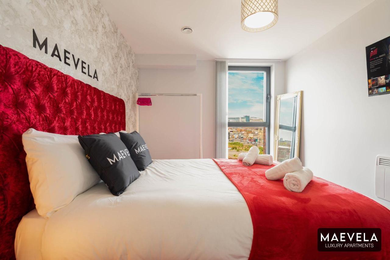 Maevela Apartments - Luxury Top Floor Penthouse - With Parking - 2 Bedroom New Build Apartment ✪ City Centre, Digbeth ✓ With Huge Patio Sliding Doors - City View - Rooftop Terrace - Ps4 & Smart Tv'S Birmingham Esterno foto