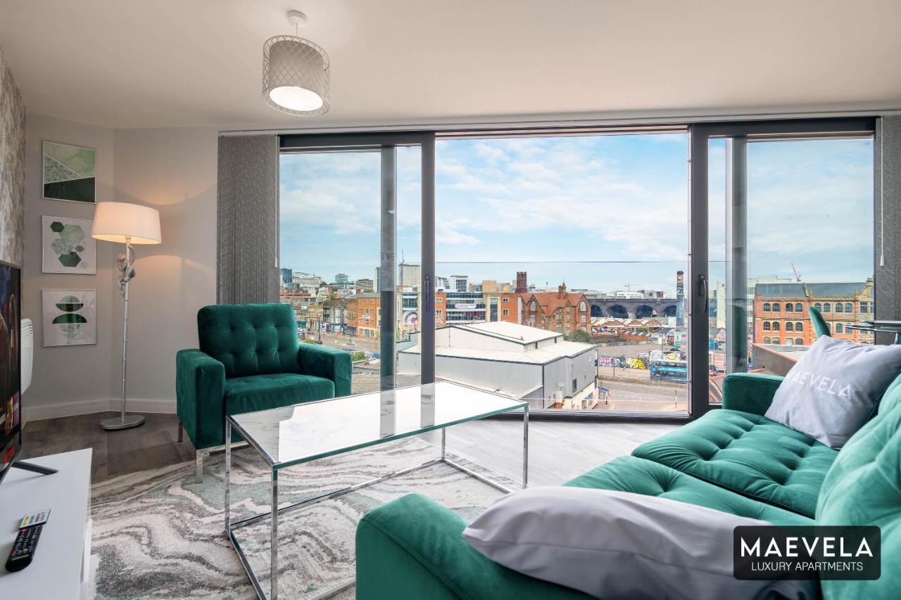 Maevela Apartments - Luxury Top Floor Penthouse - With Parking - 2 Bedroom New Build Apartment ✪ City Centre, Digbeth ✓ With Huge Patio Sliding Doors - City View - Rooftop Terrace - Ps4 & Smart Tv'S Birmingham Esterno foto