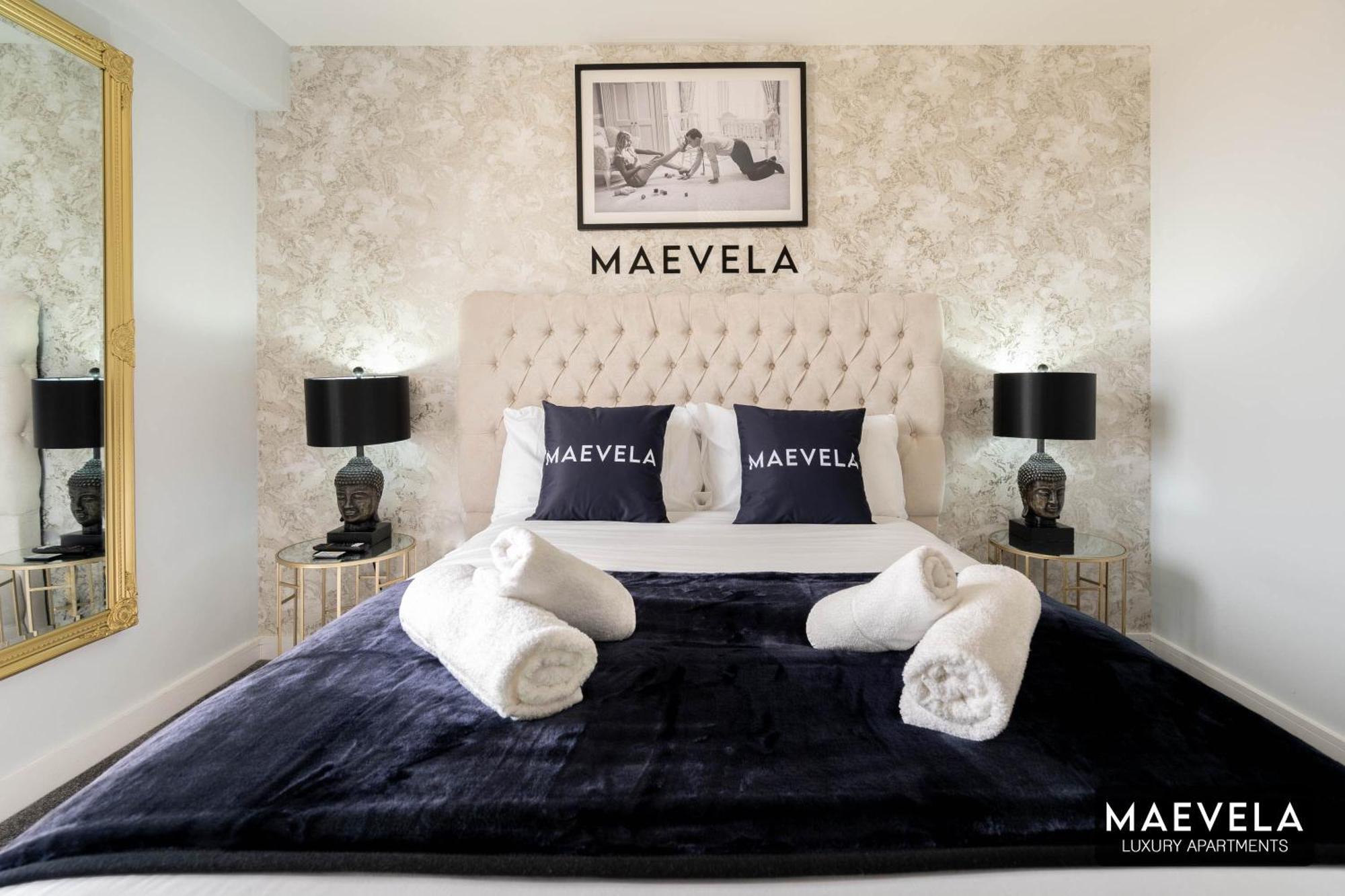 Maevela Apartments - Luxury Top Floor Penthouse - With Parking - 2 Bedroom New Build Apartment ✪ City Centre, Digbeth ✓ With Huge Patio Sliding Doors - City View - Rooftop Terrace - Ps4 & Smart Tv'S Birmingham Esterno foto
