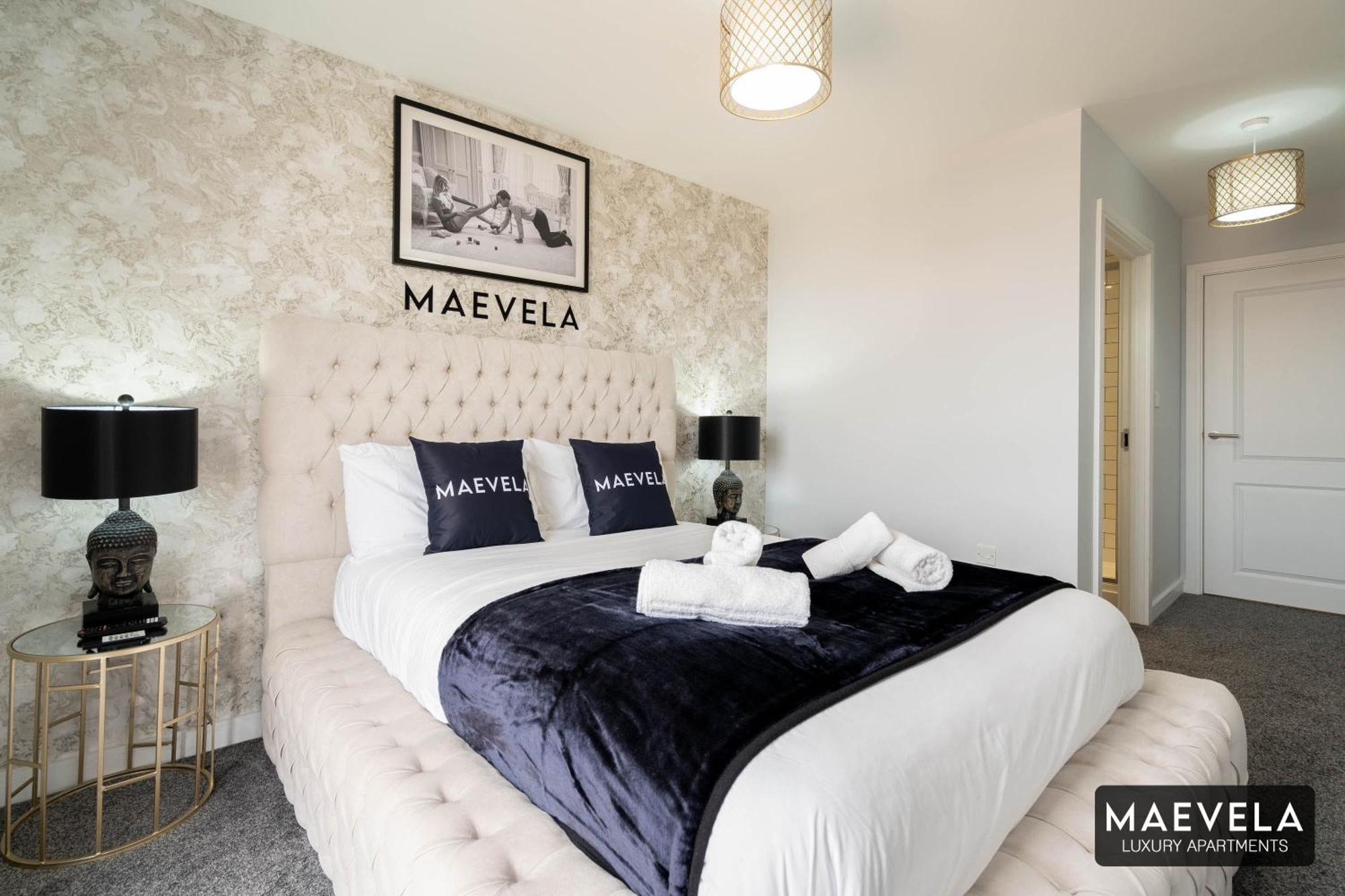 Maevela Apartments - Luxury Top Floor Penthouse - With Parking - 2 Bedroom New Build Apartment ✪ City Centre, Digbeth ✓ With Huge Patio Sliding Doors - City View - Rooftop Terrace - Ps4 & Smart Tv'S Birmingham Esterno foto